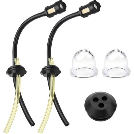Kit Universal De Durite Essence Debroussailleuse. Tuyaux D'essence Avec Filtre. Durite Essence Debroussailleuse En Caoutchouc.Tuyau De Carburant Pour. Pour Le Jardinage Et L'agriculture (1/5)