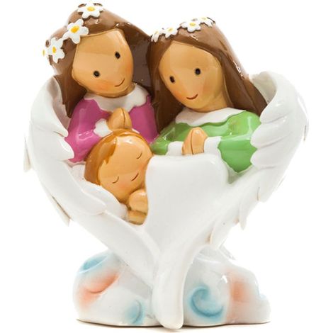 Statuette Ange-Gardien - Priez pour moi 7 cm (1/2)