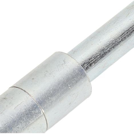 15-mm- und 220-mm-Vorder-/Hinterachse mit 2 Buchsen und poliertem Gehäuse für 70-cm³- und 90-cm³-Dirtbikes, Trailbikes und Pitbikes (PRO-Ausführung).