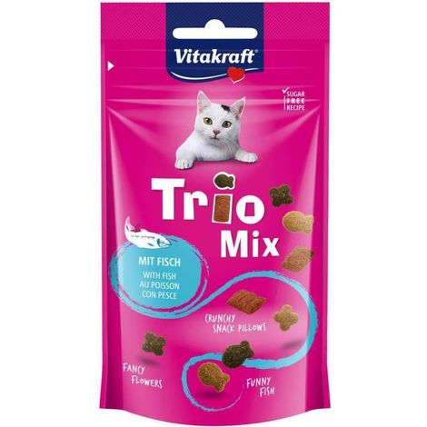 trio mix  di pesce per gli amanti del pesce - 60 gr. - vitakraft (1/2)