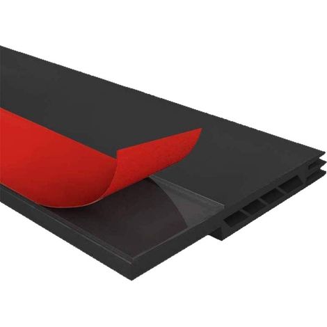 1PC de bandeau d'étanchéité anti-vent pour bas de porte, bandeau insonorisant pour bas de porte extérieure/intérieure, décoration intérieure pour chambres. (1/5)