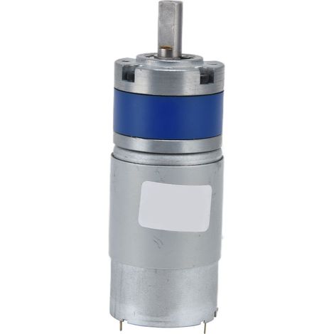 Moteur à engrenages, réduction de vitesse, brosse en carbone planétaire, arbre D, accessoire DC 12V pour Robot domestique 430 tr/min (1/5)