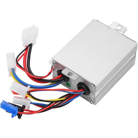 Contrôleur de trottinette électrique YK31 24V 350W : schéma de câblage CC, moteur à balais (1/5)