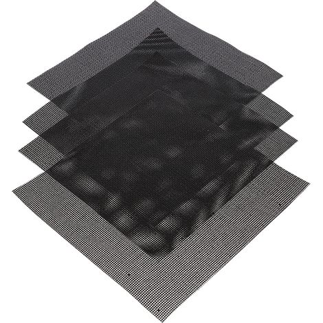 Backmatte Silikon 4 Stück 30x30cm Pour Friteuse Wiederverwendbare Airfryer Zum Grillen Et (1/5)