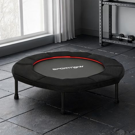 Trampoline de fitness pliable Ø 102 cm acier capacité 100 kg (1/5)