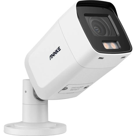 Caméra IP, Résolution 4K, 8 Mégapixels, Vision Nocturne 130 ft, Métal, Support PoE (1/5)