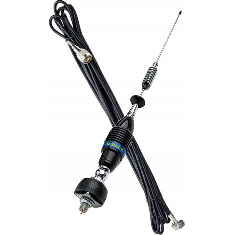 CB President Kentucky Antenne 27 MHz 75 cm 100 W 13 mm Halterung (1/4)