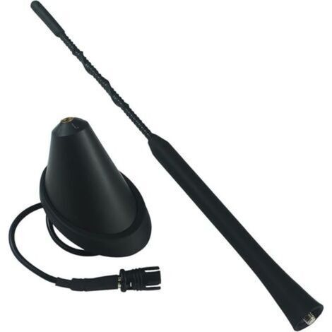 A282 Car Antenna 18cm Raku 2 Amplifier Roof Radio Antenna for VW Golf 4 5 6 7 Passat Lupo Polo 6R Audi A6 Opel Corsa Astra Ford Focus Seat Skoda (1/5)