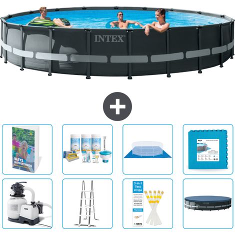 Ultra XTR Pool Rund - 610x122 cm - 9-teilig S536
