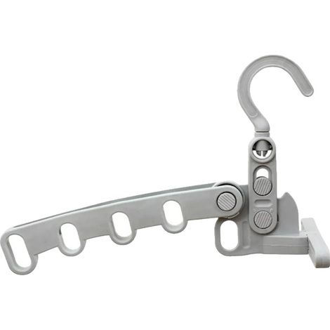 Tendedero plegable, de gran capacidad de carga, color gris-S (1/2)