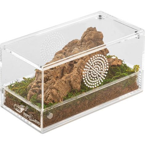 Terrario acrilico Repti-Zoo Easy Clean - terrario acrilico 20x10x10cm (1/5)