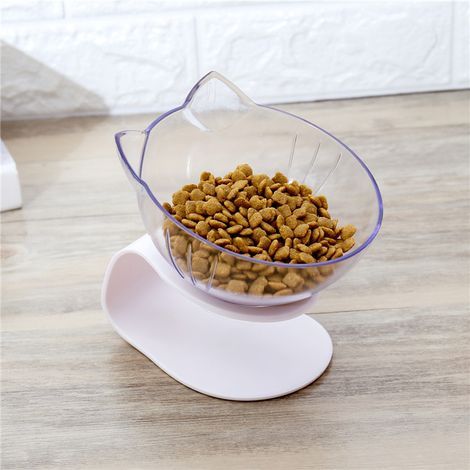 Gamelle pour Chat Nourriture Chat avec Support surélevé pour Animal Domestique Bols Idéal pour Chats et Chiens de Petite Taille (1/4)