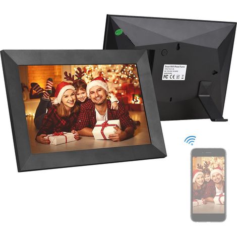 Andoer 8-Zoll Smart WiFi Digitaler Bilderrahmen, 1280800 IPS-Touchscreen, Digitales Fotoalbum