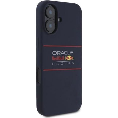 Coque Rigide - - iPhone 16 6,1 - Bleu Marine - Silicone - Compatible avec MagSafe (1/4)