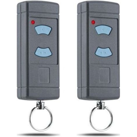 Lot de 2 télécommandes pour Hormann HSM4-868 HSE2-868 - Ouvre-Porte de Garage - 868,3 MHz - Bouton Bleu - HS4-868, HS(M) 2/4, HSZ1-868, HSP4-868 HSP4-C HSD2-A HSD2-C (1/5)