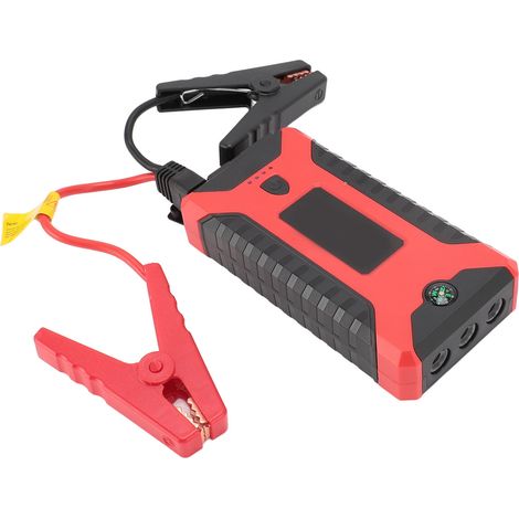 Démarreur de voiture portable 12 V, 4 ports USB, charge rapide, batterie 20 000 mAh, LED, 1 000 A, 8 protections intégrées, booster de batterie pour les situations d'urgence (1/5)