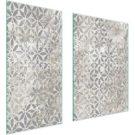 GLASSCHUTZPLATTE 75x52 GRAU (1/5)