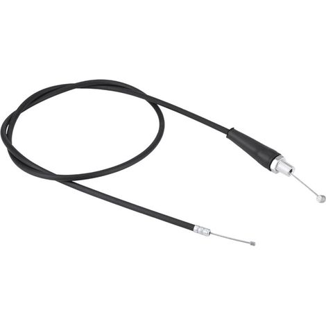 Cavo acceleratore Crezuo da 110 cm con testa dritta M10 per moto da cross, pit bike, moto da fuoristrada e motocross.-Crezuo