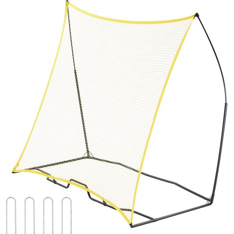 Rebondeur de Football 7x7FT, Structure en Fer et Polyester, Entraînement Portable avec Sac, Idéal pour Passes et Volées en Solo ou en Équipe. (1/5)