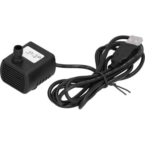 Mini pompe à eau USB sans balais submersible DC5V 3W pour arrosage d'aquarium et de fontaine 0515 (1/5)