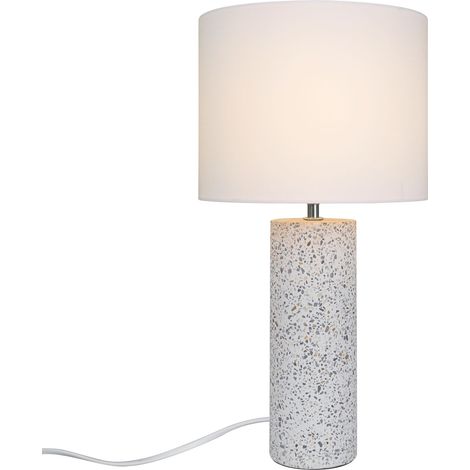 Lampe à poser ANTIGA Terrazzo Blanc, H.50 IP20 E27 /Nordlux Intérieur (1/5)