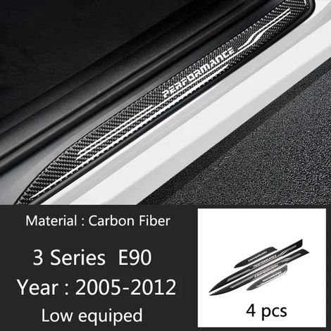 (E90 Low) Accessoires : pédale d'accueil,seuil de porte,baguettes de finition pour BMW Série 1,3,4,5,3GT,X1,X3,X4,X5,X6,F20,F30,F10,F25,F16,F15 (1/3)