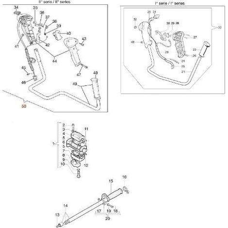 MANILLAR COMPLETO ORIGINAL EMAK 61110213R