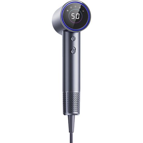 Sèche-cheveux sans balais haute vitesse avec technologie ionique plasma, 110 000 tr/min, 1 600 W, contrôle de température NTC et protection contre la surchauffe (1/5)