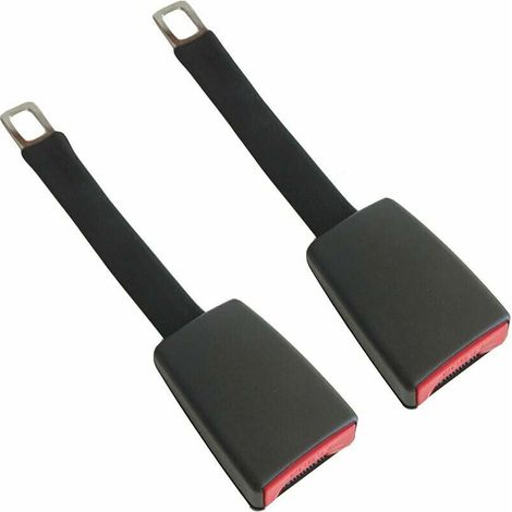 Fibbia per cintura di sicurezza per auto, in acciaio, universale, 25 cm, per cintura di sicurezza per auto con linguetta da 20-22 mm, clip per cintura di sicurezza per auto, spina per cintura di sicur (1/5)
