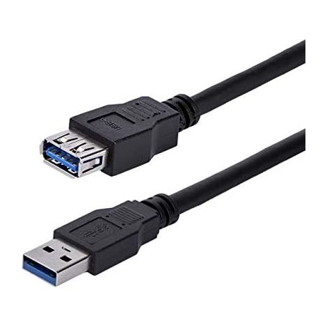 Cavo USB Startech USB3SEXT1MBK USB A Nero (1/5)