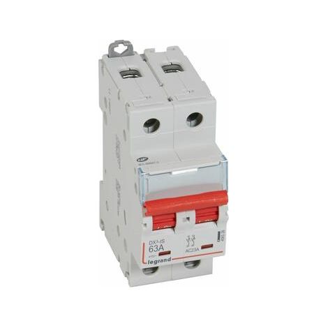 Interrupteur-sectionneur DX³-IS à déclenchement 2P 400V - 63A - 2 modules - 406528