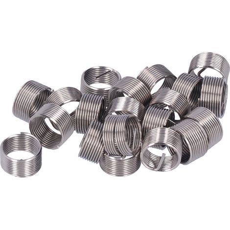 20 inserts filetés M12 x 1 pour réparation, outil de réduction d'écrou spiralé et rallonge circulaire 1D
