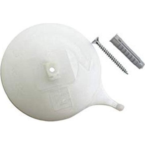Gardinia Supporto a soffitto Tende in Alluminio 3 Binario Bianco, Confezione da 2 pz, 2 unità (1/2)