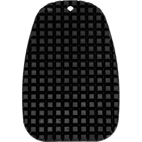 Béquille de moto antidérapante, plaque de support latérale, Base adaptée à Honda (noir) (1/5)