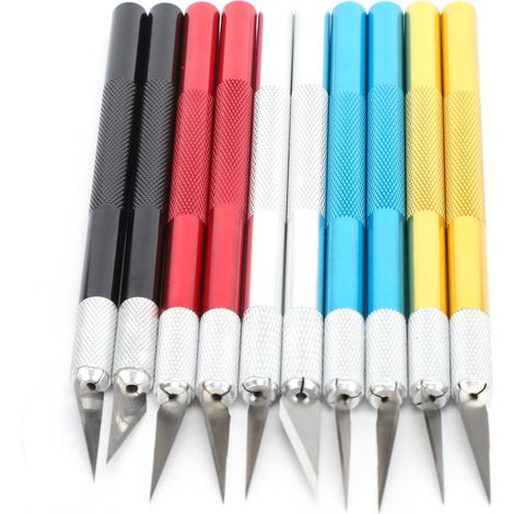 Ensemble de Couteaux de Découpe Créatifs en Acier pour Projets DIY et Scrapbooking (1/5)