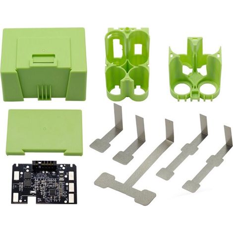 Boîtier de Batterie pour I7, I7+, I4+, I3, I3+, E5, E6, Aspirateur Robot, Batterie Lithium-Ion et Circuit Imprimé de Charge Équilibrée (1/4)