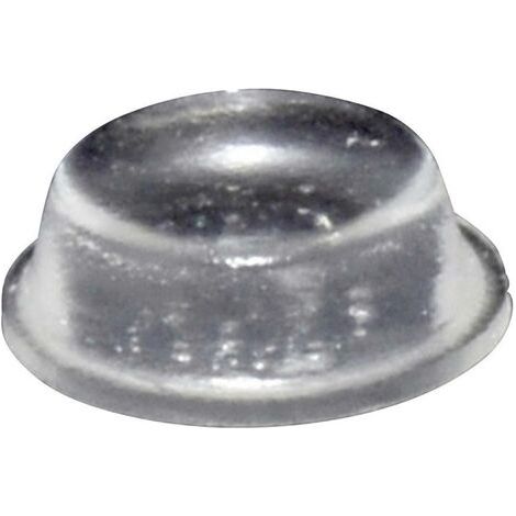Pied d'appareil TOOLCRAFT PD2014C autocollant, rond transparent (Ø x H) 14 mm x 4.5 mm 1 pc(s) W79370 (1/3)