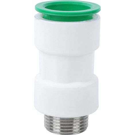 Raccord mâle 32 mm vers G1, raccord rapide droit en plastique (1/5)