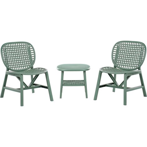 Bistro Set SICELLE Green