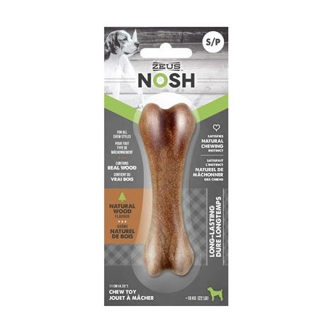 Hueso mordedor de madera y nylon Zeus Nosh