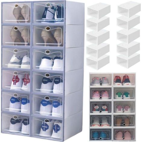 Scarpiera modulare per accessori con 5 scomparti trasparenti (1/3)