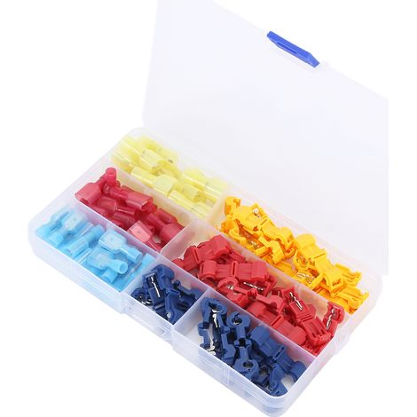 Connecteur électrique rapide nylon multicolore à tête de balle pour fil (1/5)