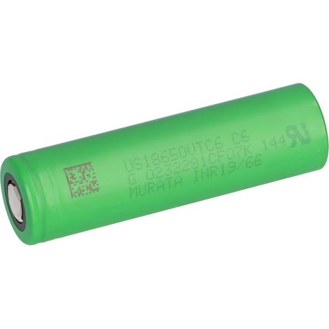SET VC2 2-Schacht Lithium USB-Ladegerät + 2x VTC5 18650 in Box (1/5)