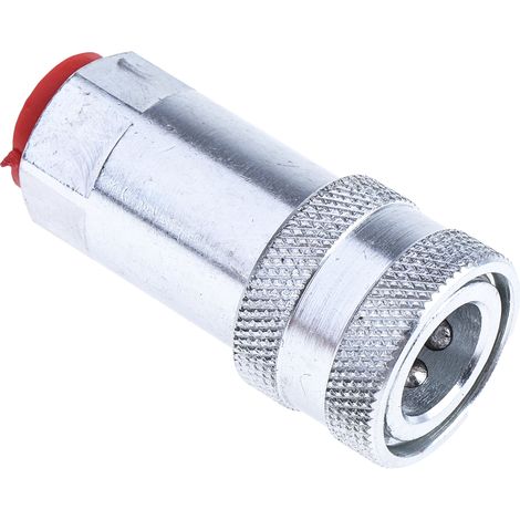 Raccord hydraulique rapide RS PRO, Femelle en Acier 1/4pouces ( Prix pour 1 ) (1/3)
