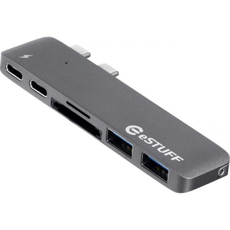 Hub eSTUFF Gris Thunderbolt 40 Go, 5K MacBook Pro