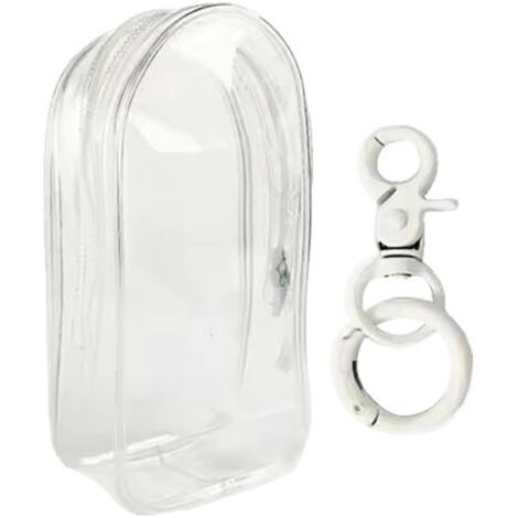 Pair Sac de protection en PVC pour poupée Labubu, étui de protection imperméable et transparent pour figurines de dessins animés Labubu (1/4)