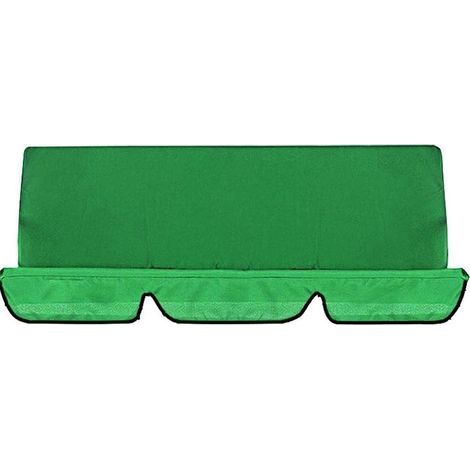 Swing Cushion Swing Uv Resistant Waterproof Seat Protective Cover Green, Garden Furniture