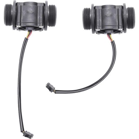 capteurs de débit d'eau, de carburant et de carburant, avec indicateur de débit et compteur FS400A G1 DN25 (1-60 L/min) (1/5)