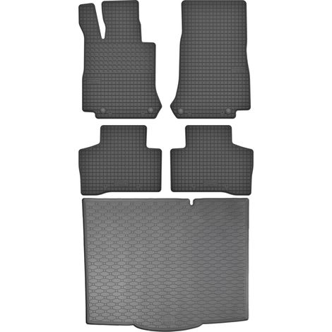 Juego de alfombrillas de goma para coche y alfombrilla para maletero para Ford Focus IV MK4 Hatchback (2018).