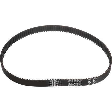 HTD-5M Rubber Timing Belt, 126 Tooth Closed Loop Synchronous Drive Belts for 3D Printer Pulleys, 630x15x3.6mm (Length x Width x Height) (1/5)
